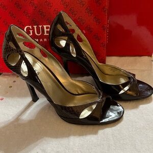 Guess open toe heel